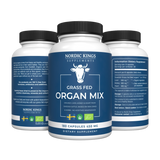 Organ Mix Bio Grass Fed 180cap - Nordic Kings