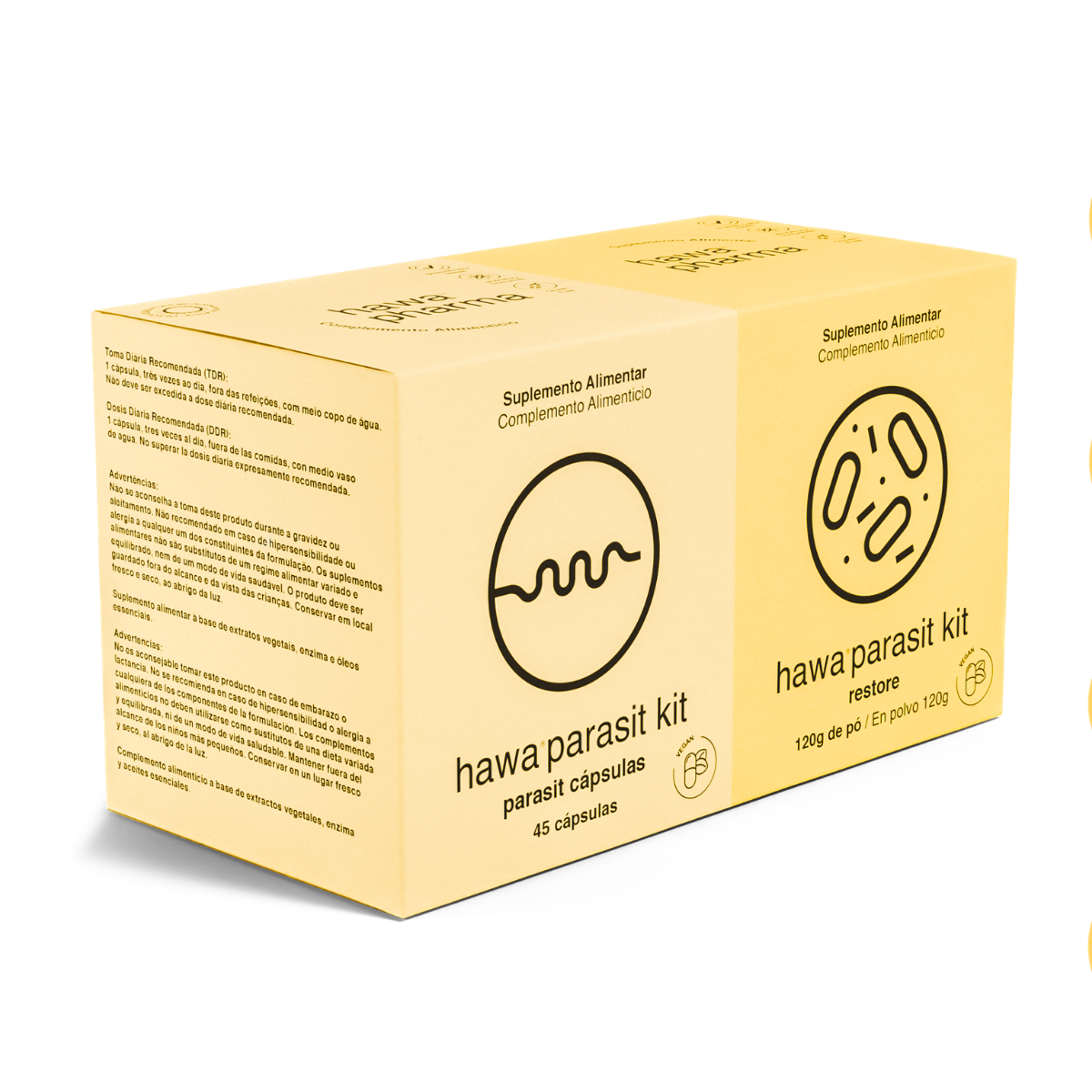 Hawa Parasit Kit 45cap + 120g – Hawa Pharma