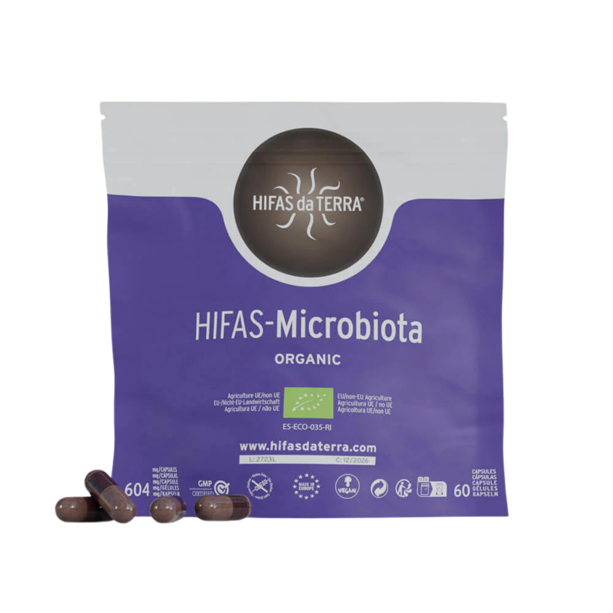 Hifas Microbiota Recarga 60cap - Hifas da Terra