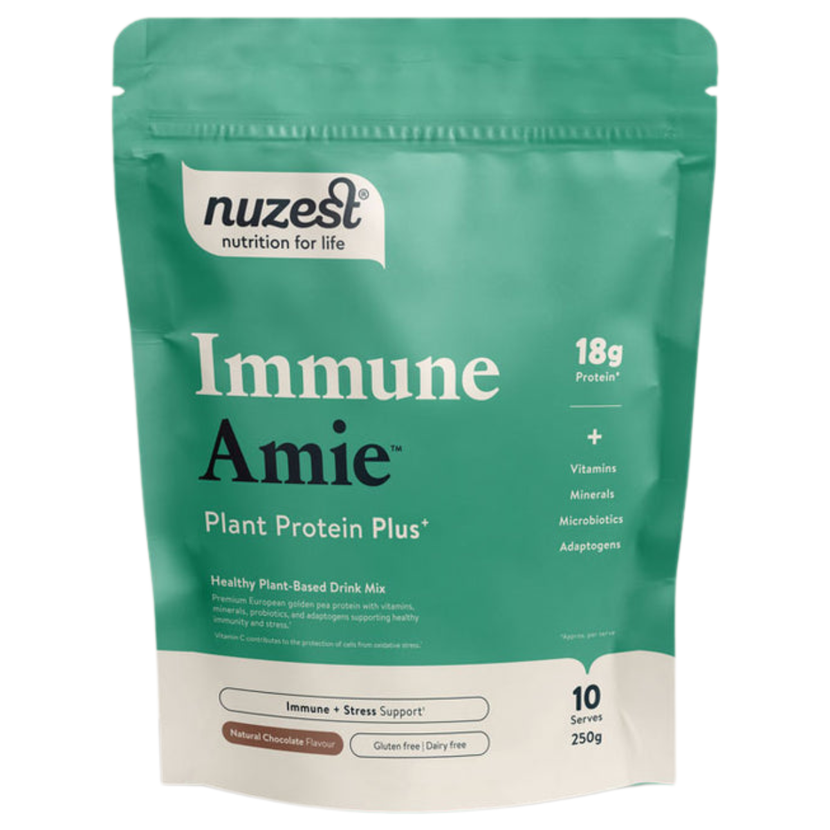 Immune Amie 250g Chocolate - Nuzest