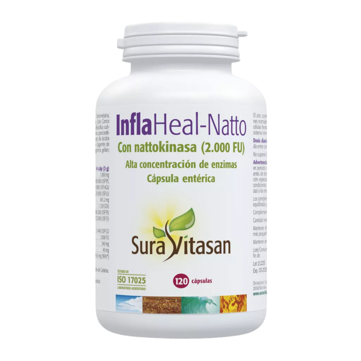 InflaHeal-Natto 120cap - Sura Vitasan