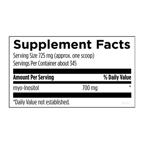 Inositol Powder 250g - Designs for Health