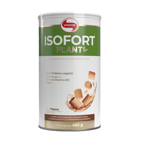 Isofort Plant Amendoim Moído 450g - Vitafor