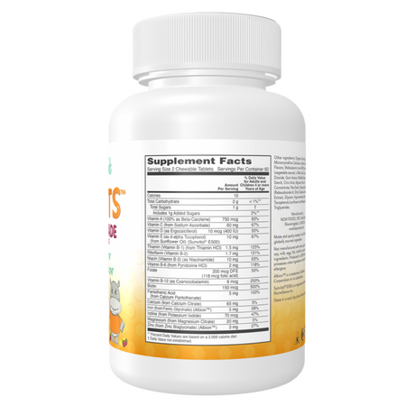 Kid Vits Berry Lemonade Chewable 120cap - Now Foods