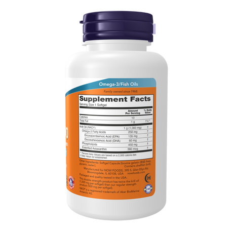 Krill 1000 Double Strenght 1000mg 60sft - Now
