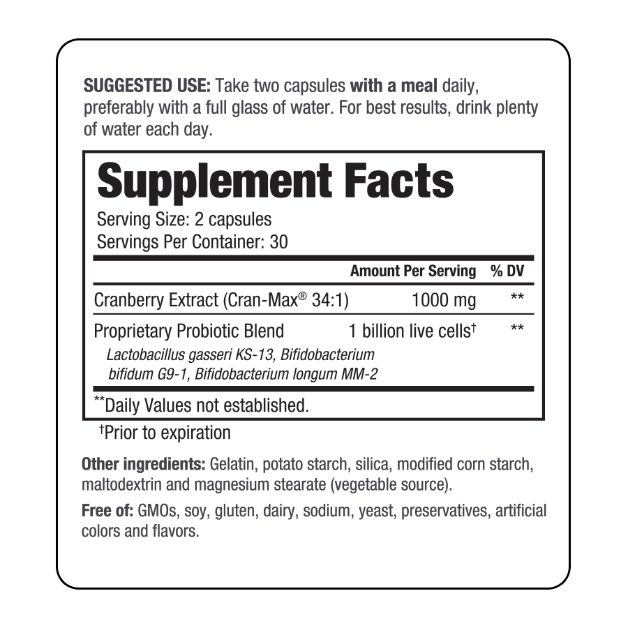 Kyo-Dophilus Cran+ 60cap - Kyolic