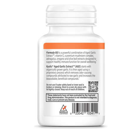Immune Support Formula 103 100cap - Kyolic