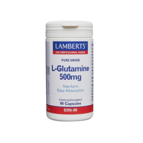 L-Glutamina 500mg 90cap - Lamberts