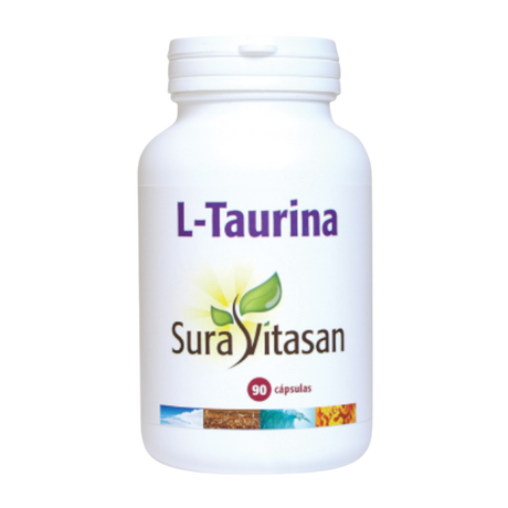 L-Taurina 500mg 90cap - Sura Vitasan