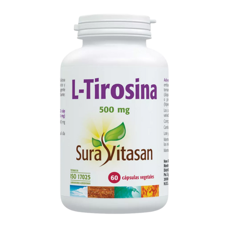 L-Tirosina 500mg 60cap - Sura Vitasan