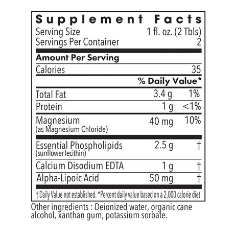 LipoPhos® EDTA 60ml - Allergy Research