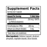 Lithium Synergy 120vcap - Designs for Health