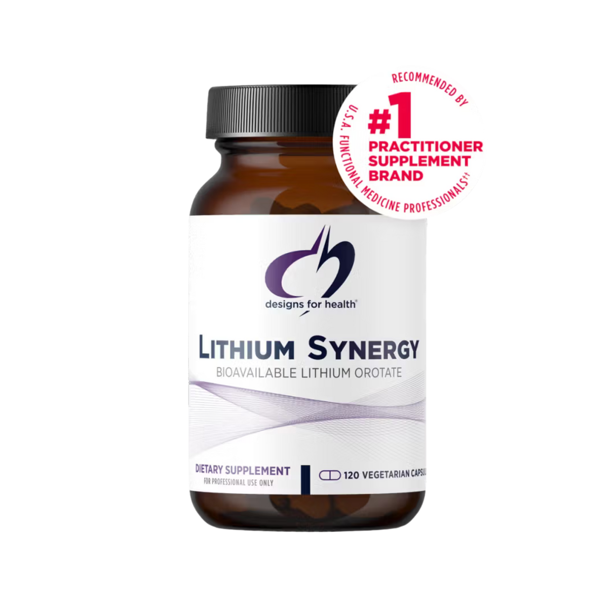 Lithium Synergy 120vcap - Designs for Health