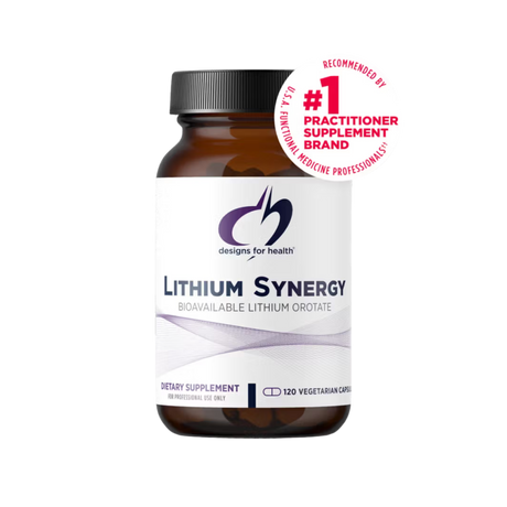 Lithium Synergy 120vcap - Designs for Health
