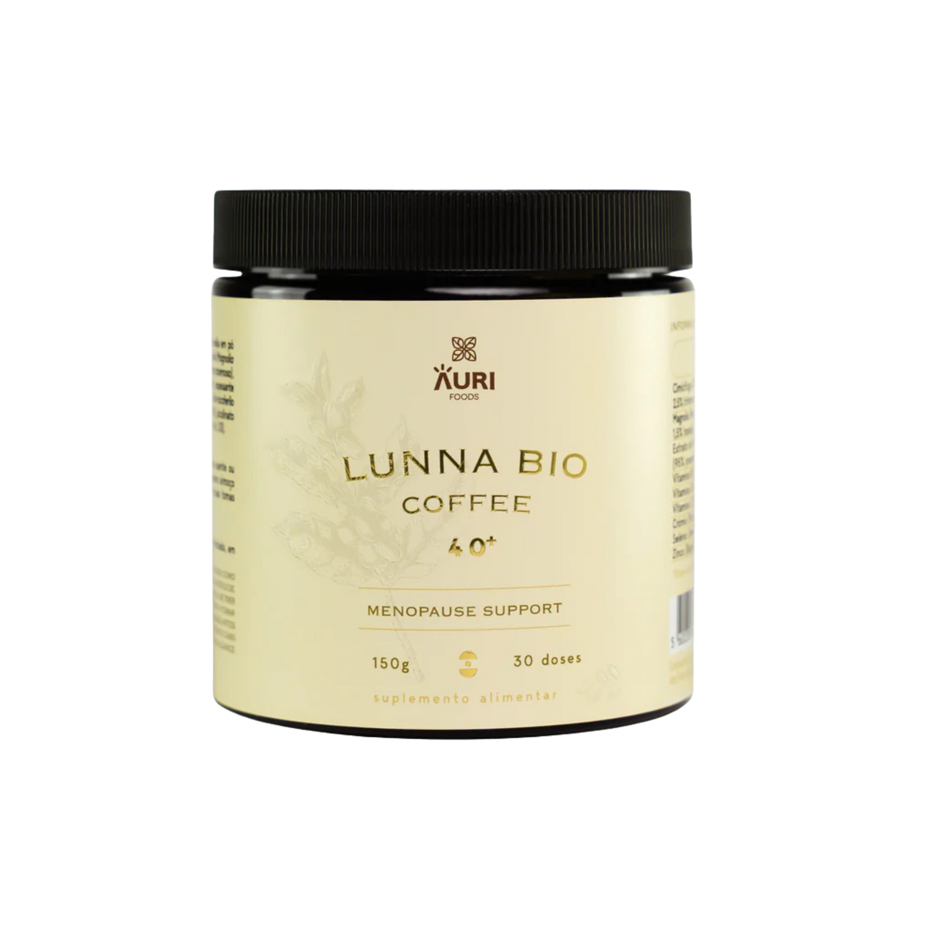 AuriFoods Lunna Bio Coffee 150g, 40+ Menopause Support
