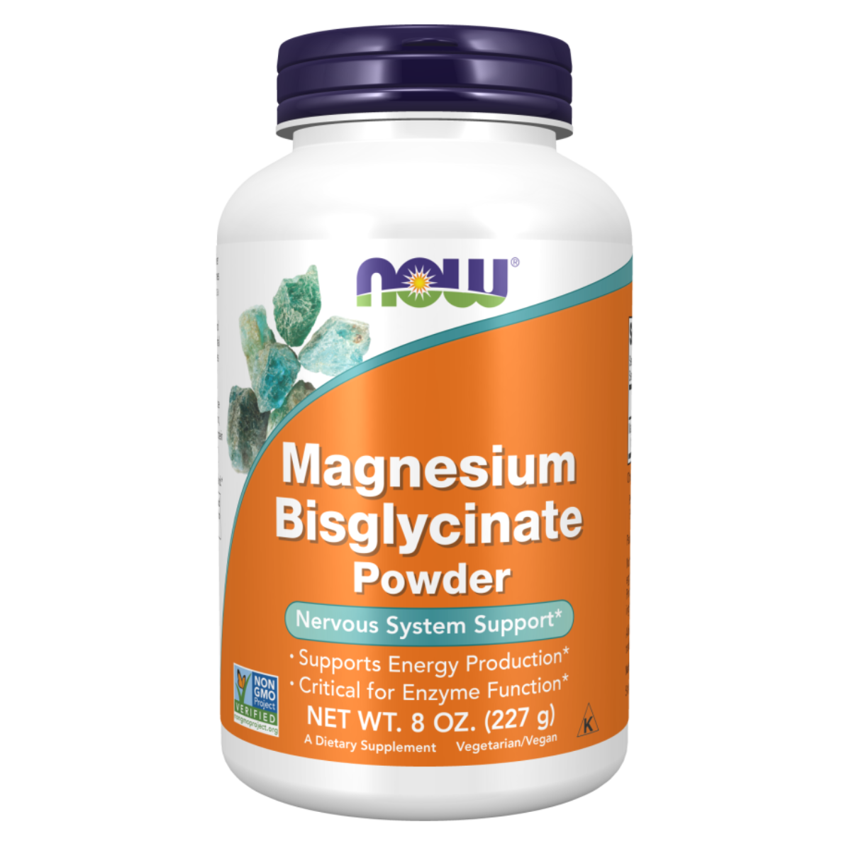 Magnesium Bisglycinate Powder 227g - Now Foods