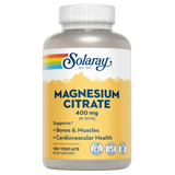 Magnesium Citrate 180cap - Solaray