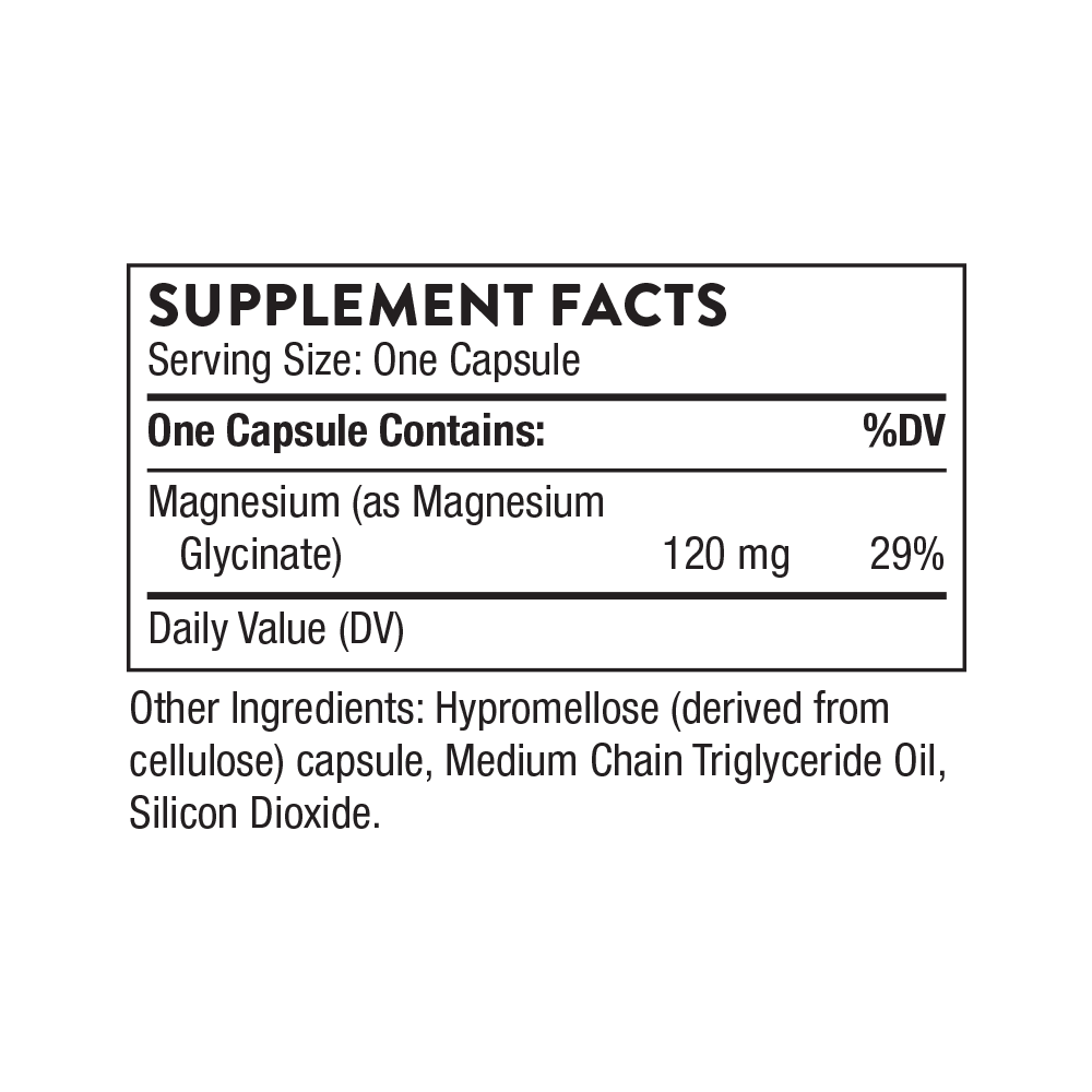 Magnesium Glycinate 90cap - Thorne