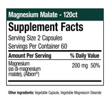 Magnesium Malate 120vcap - NutraMedix