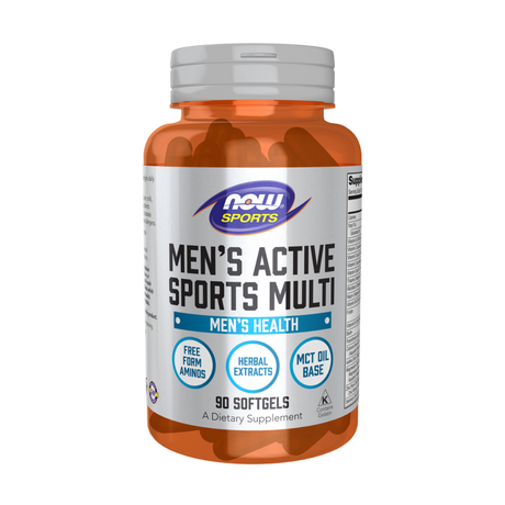 Men's Active Sports Multi 90sft - Now Foods