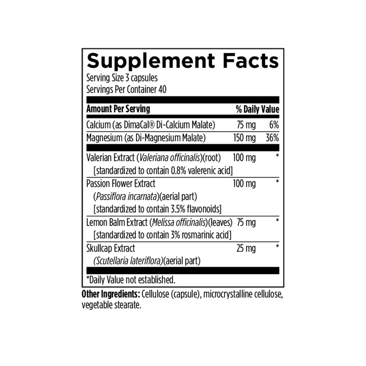MyoSedate™ 120vcap - Designs for Health