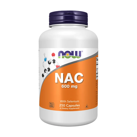 NAC 600mg 250vcap - Now Foods