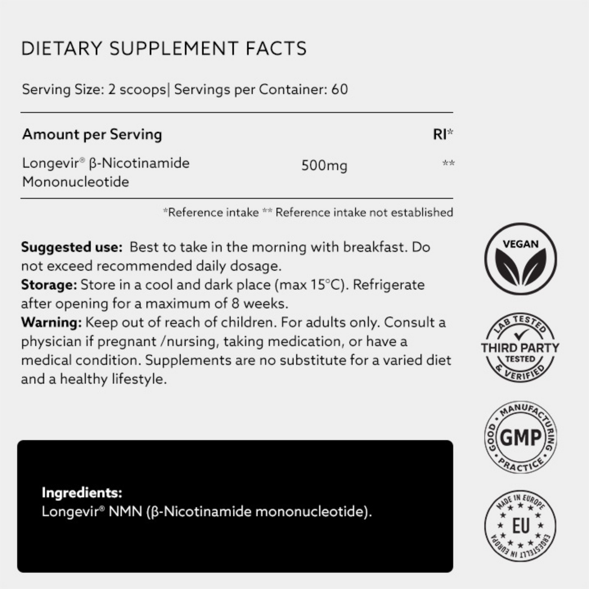 NMN Liposomal 30g - PuroVitalis
