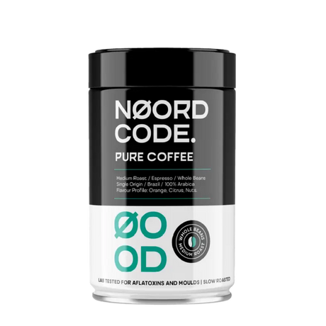 Pure Coffee Medium Roast Whole Beans 250g - Noordcode