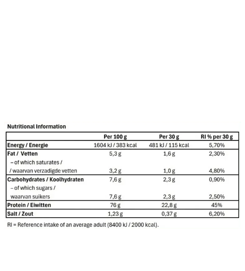 Organic Pure Whey Single Servings 12x30g – Noordcode
