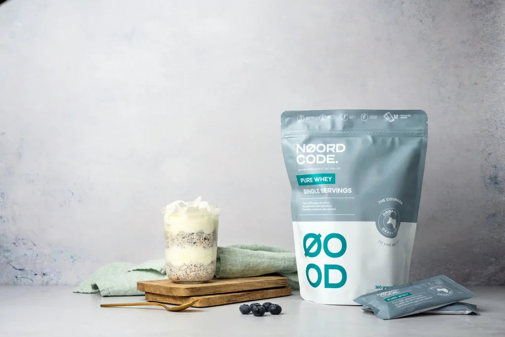 Organic Pure Whey Single Servings 12x30g – Noordcode