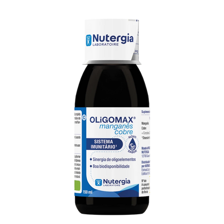 Oligomax Manganês Cobre 150ml - Nutergia