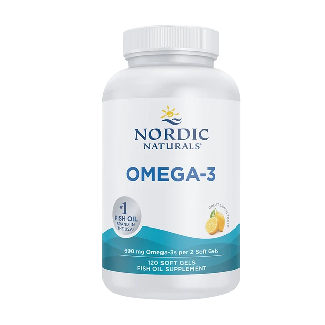 Omega-3 690mg 120sft - Nordic Naturals