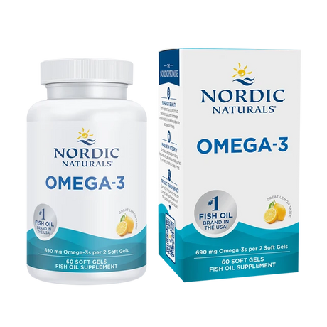 Omega-3 690mg 180sft - Nordic Naturals