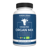 Organ Mix Bio Grass Fed 180cap - Nordic Kings