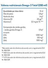 Omega-3 Total Óleo 200ml - Norsan