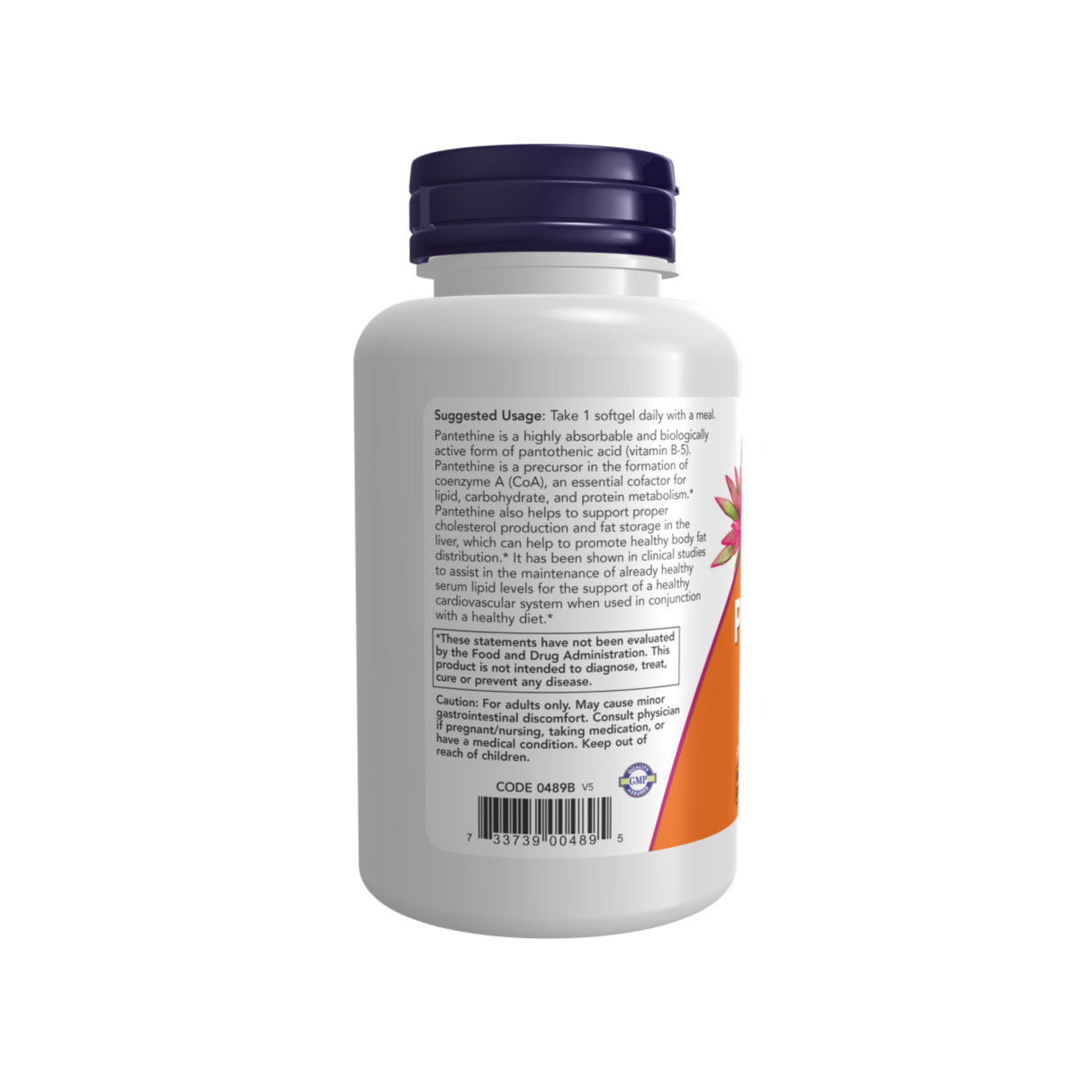 Pantethine 600mg 60sft - Now