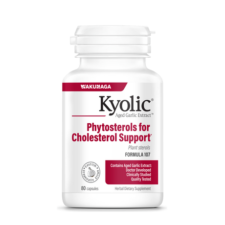 Phystosterols for Cholesterol Support Formula 107 80cap - Kyolic