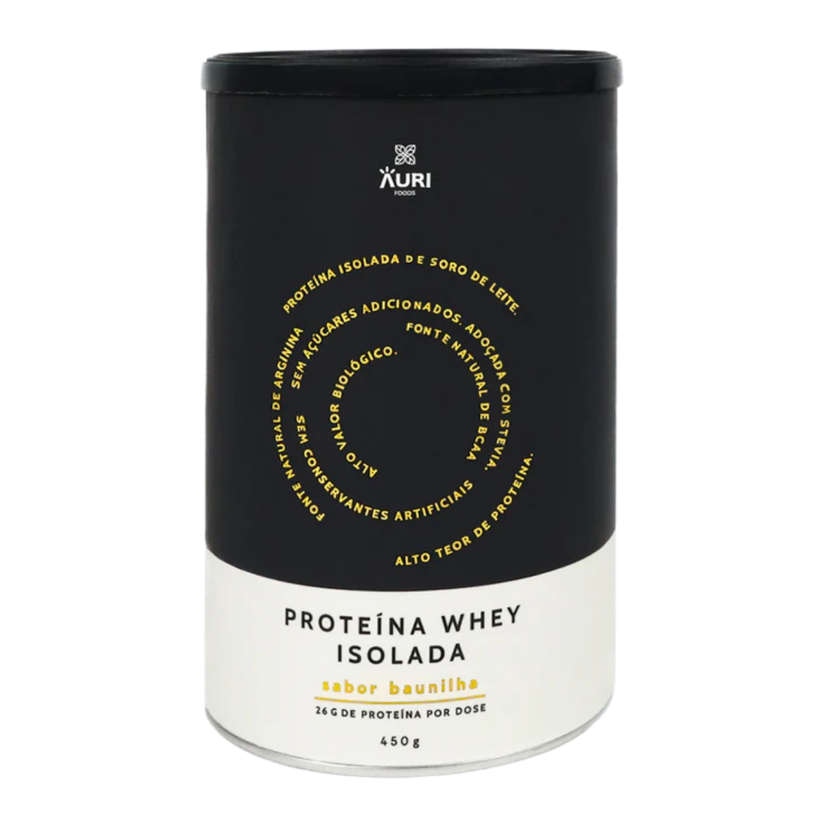 Proteína Whey Isolada Baunilha 450g - Auri