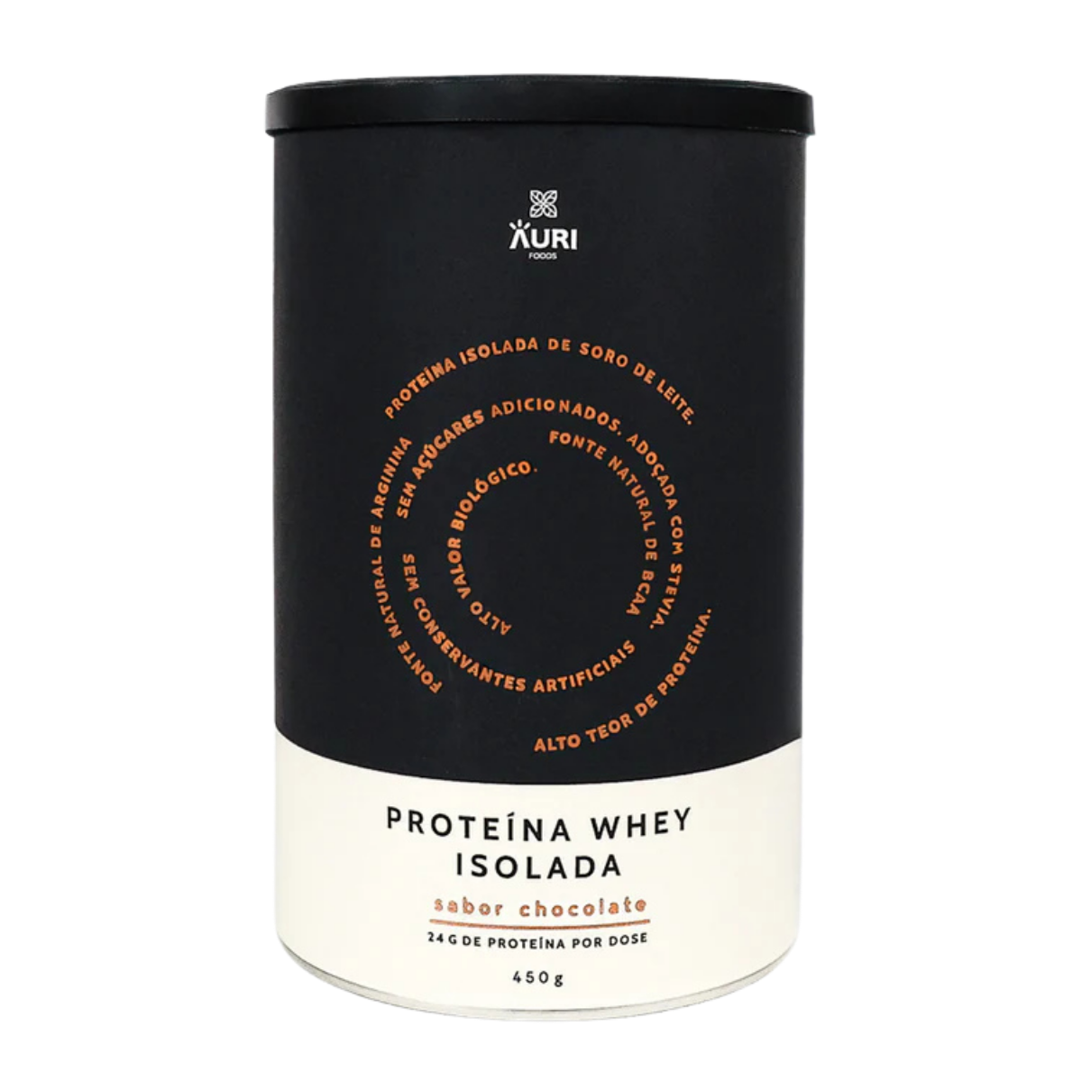 Proteína Whey Isolada Chocolate 450g - Auri
