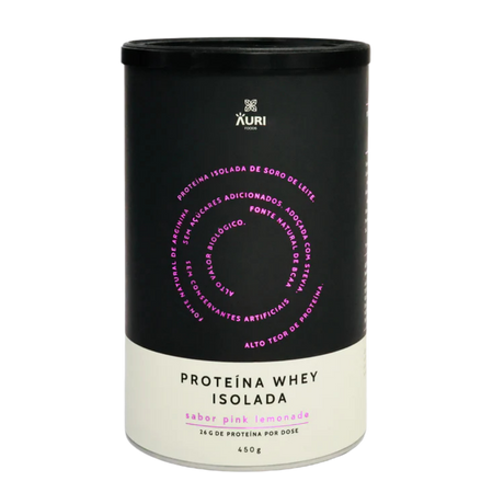 Proteína Whey Isolada Pink Lemonade 450g - Auri