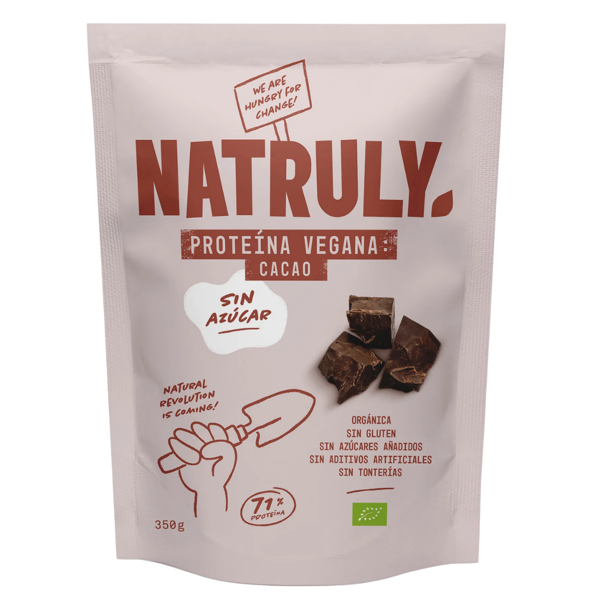 Proteína Vegana Chocolate 350g - Natruly