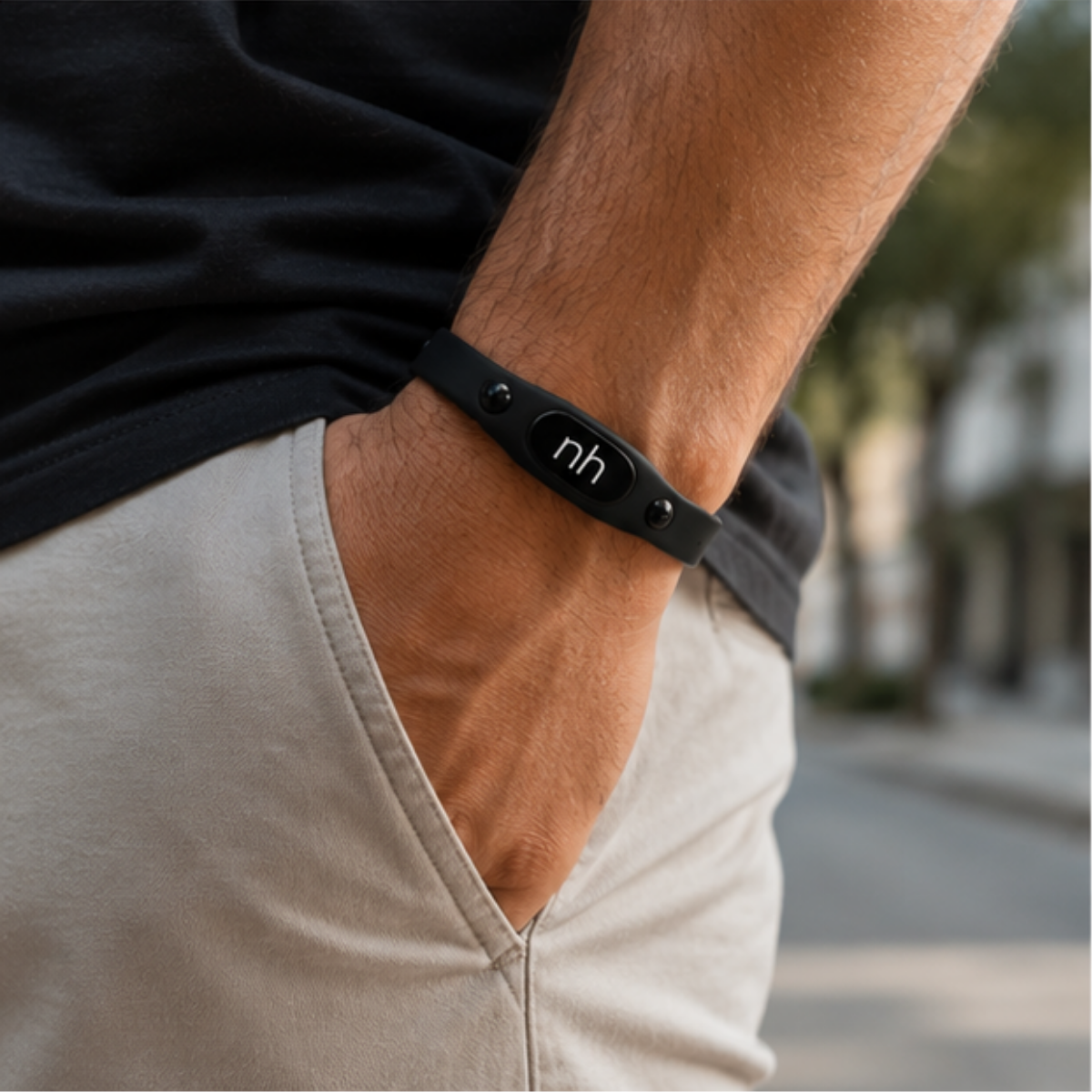 Black Orgonite Bracelet - Orgonites POA