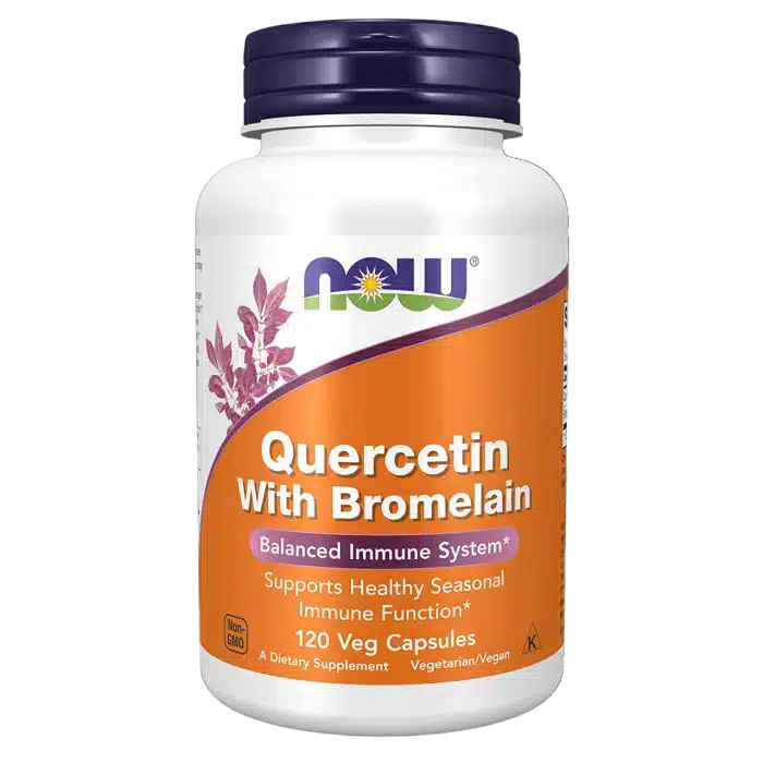 Quercetin with Bromelain 120vcap - Now Foods