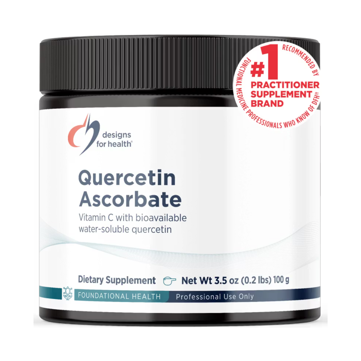 Quercetin Ascorbate 100g - Designs for Health