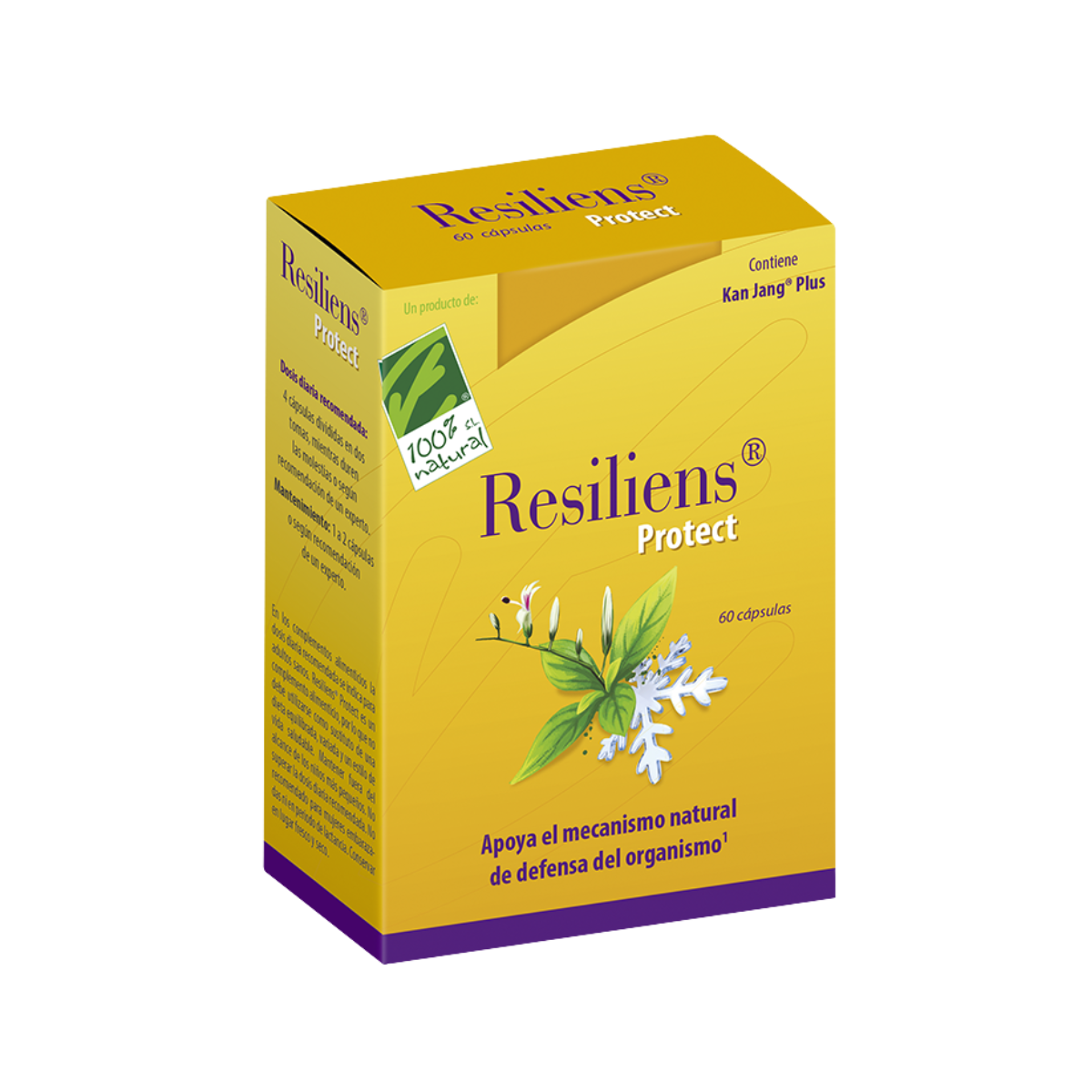 Resilens Protect 60cap - Cien por Cien Natural