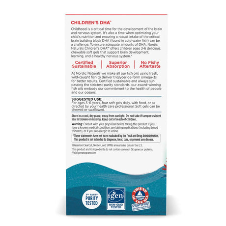 Children's DHA 180sftg mini - Nordic Naturals