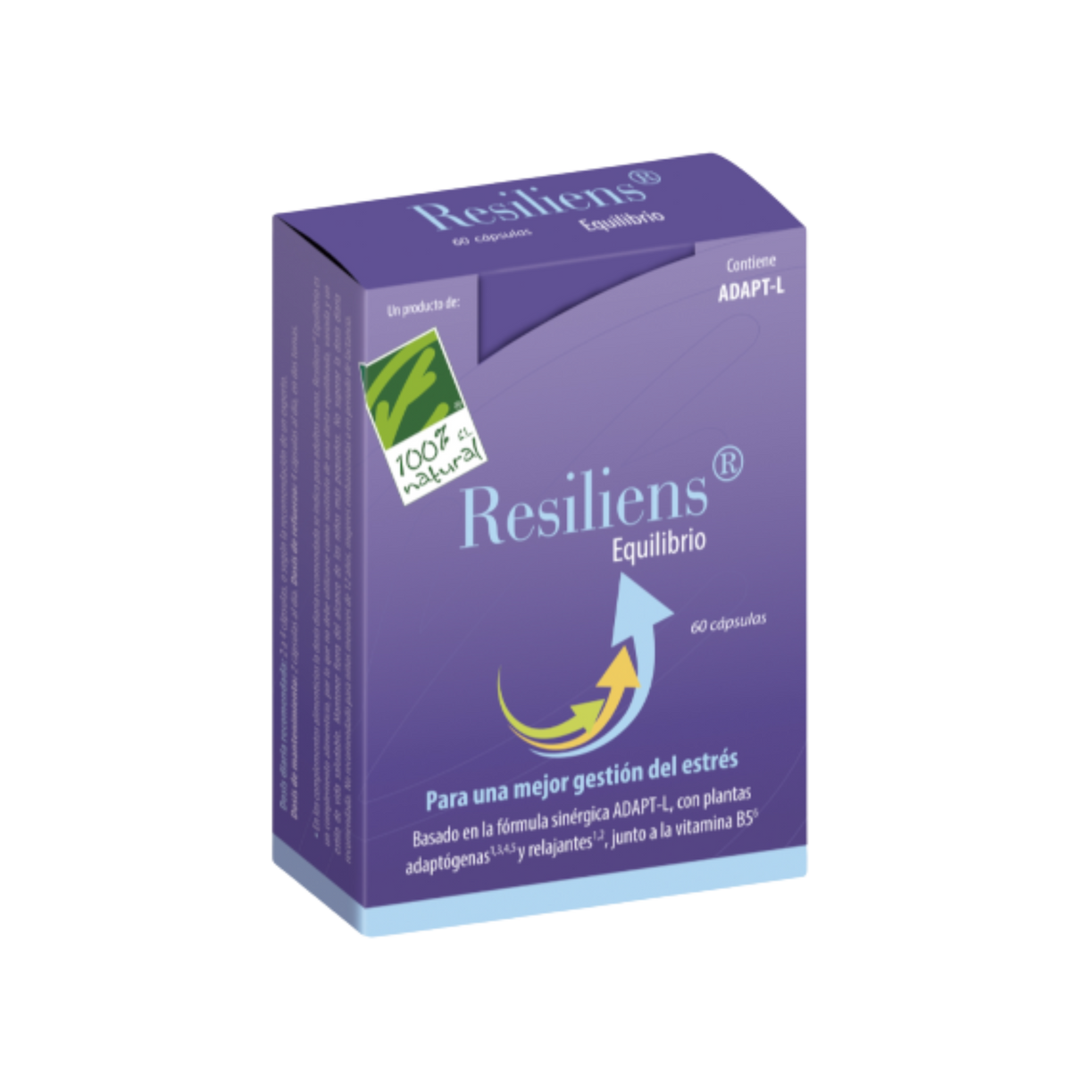 Resiliens Equilíbrio 60Cap – Cien por Cien Natural