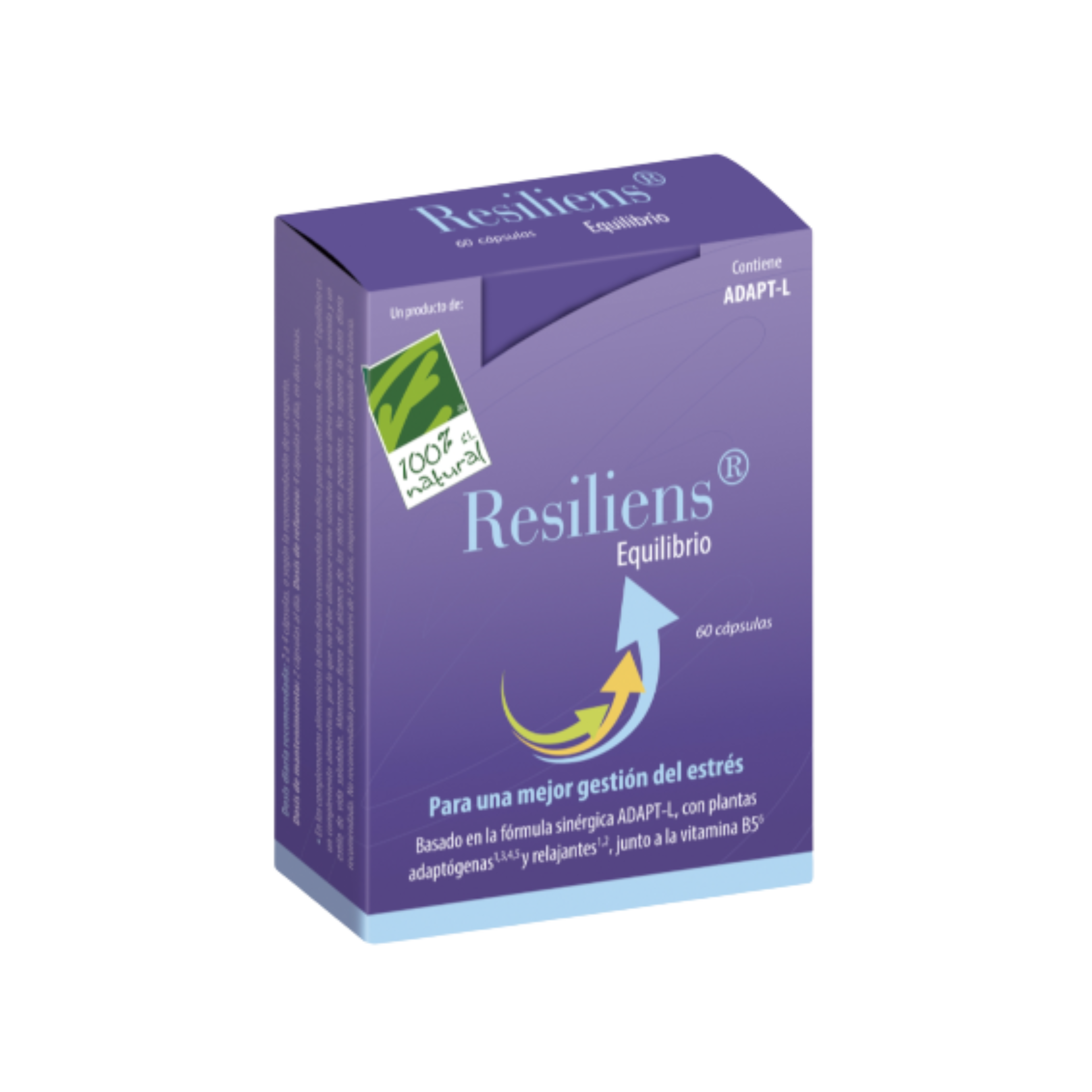 Resiliens Equilíbrio 60Cap – Cien por Cien Natural