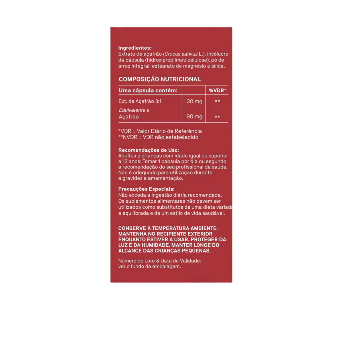 Saffron Bioactive 30cap - Natroceutics