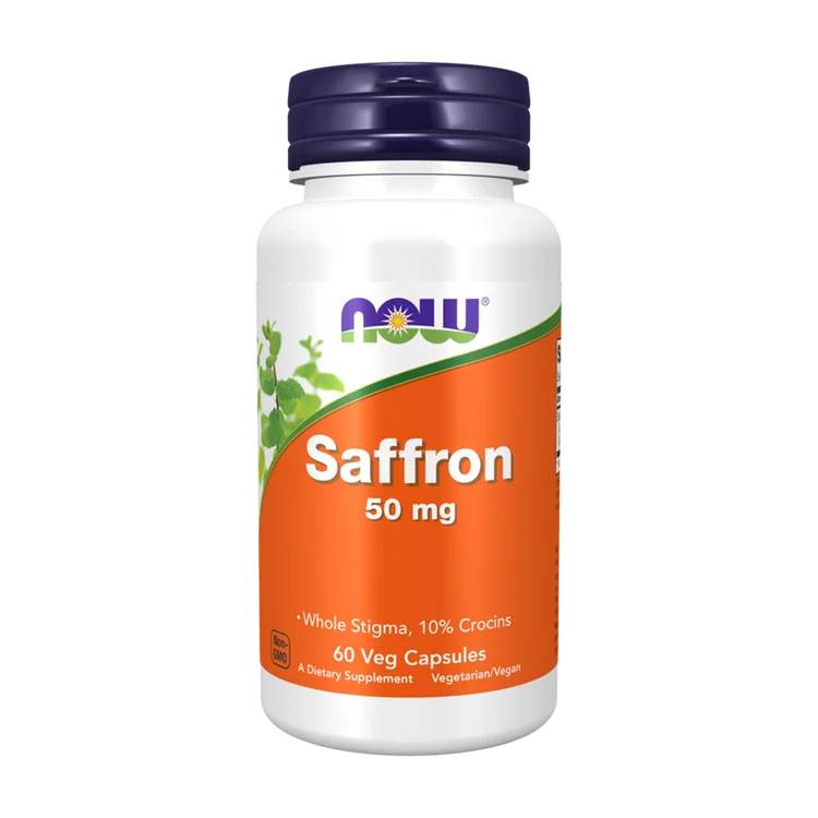 Saffron 50mg 60vcap - Now